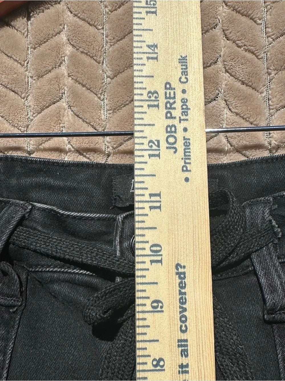 Judy Blue Black Jogger Jeans Women’s Size 9/29 High Rise Stretch Denim Pants - Picture 9 of 10